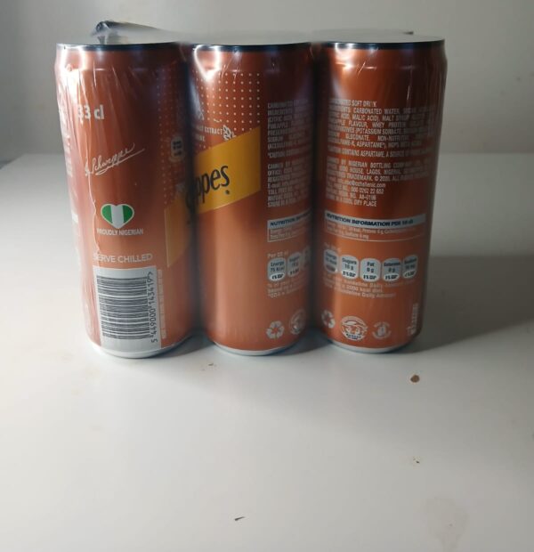 Schweppes pineapple 6 pieces
