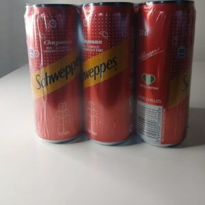 Schweppes chapman 6 pieces